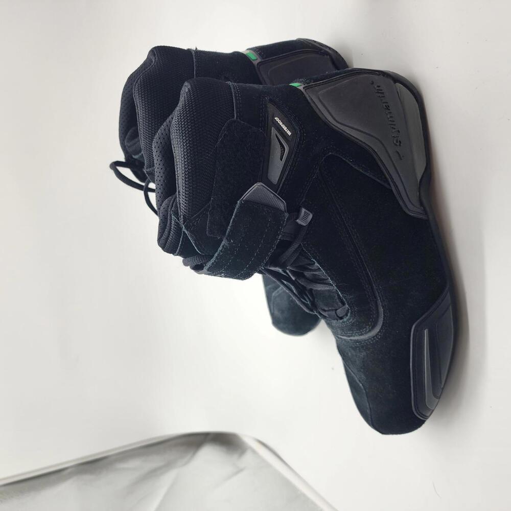 LKNW Stylmartin  Velox WP MC Shoes Black and Anthracite - Boots 10 43 - Picture 6 of 7